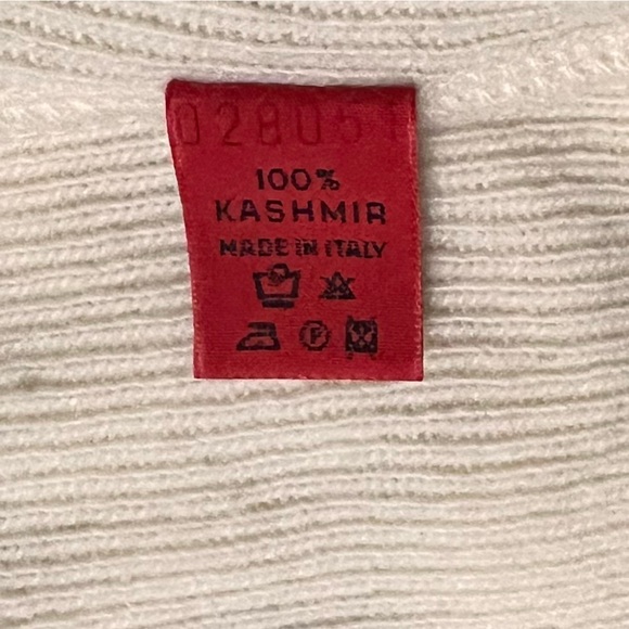 Riccardo Piacenza 100% cashmere sweater made in Italy size Medium Made Italy 48 - Picture 7 of 10